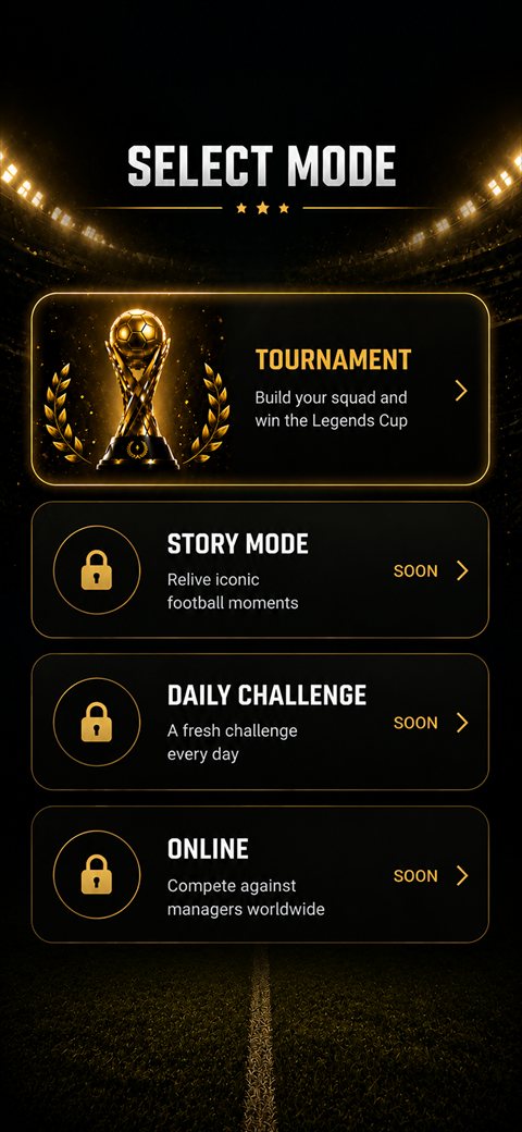 Select a game mode
